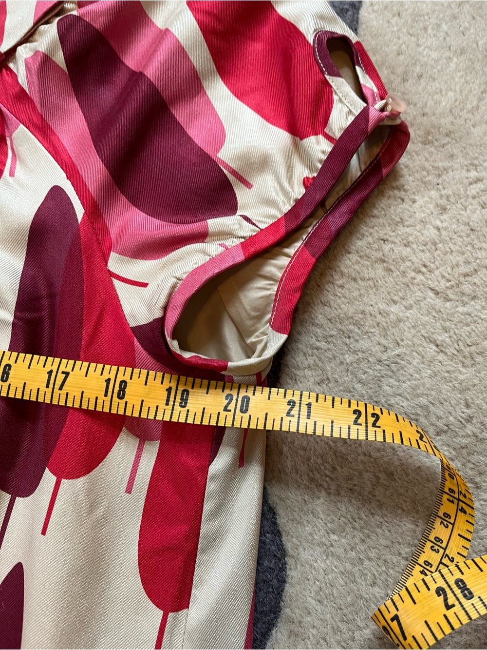 ORLA KIELY PINK PATTERN DRESS - Picture 7 of 8